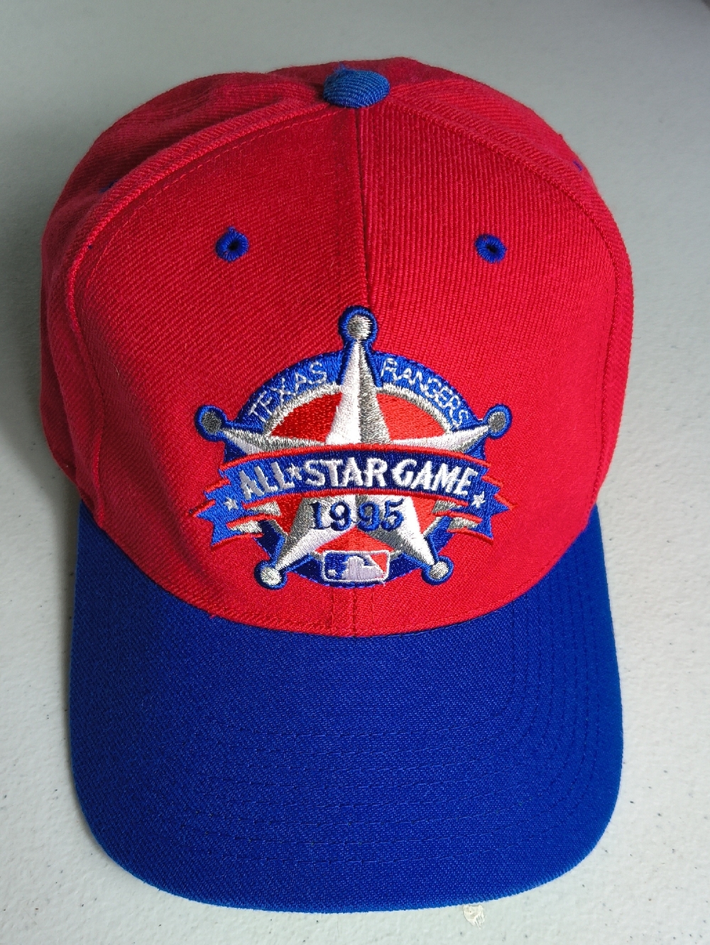 Sports Specialties Retro Vintage Texas Rangers All Star Game 1995 Hat Size 7 1/8